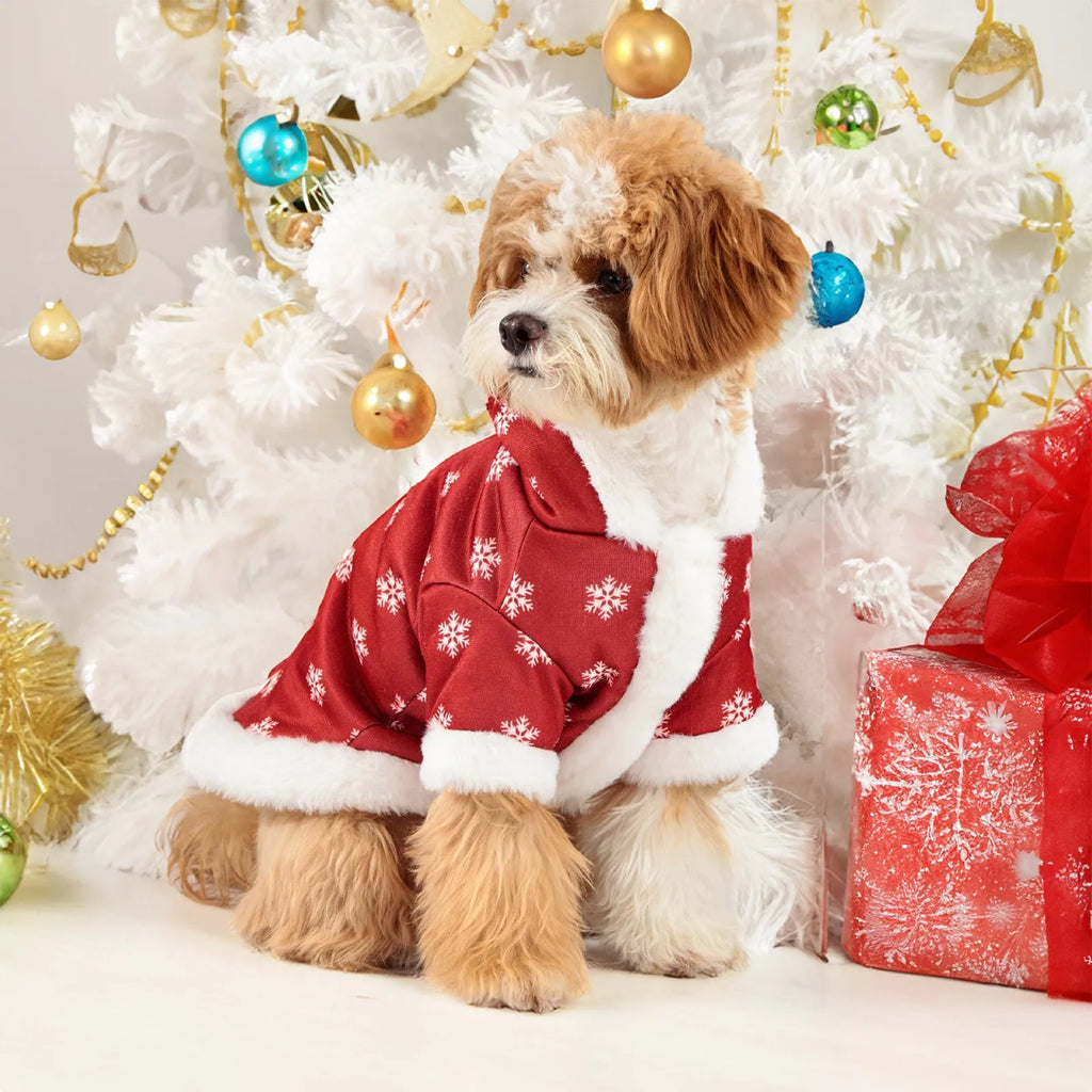 Christmas Hooded Pet Outfit