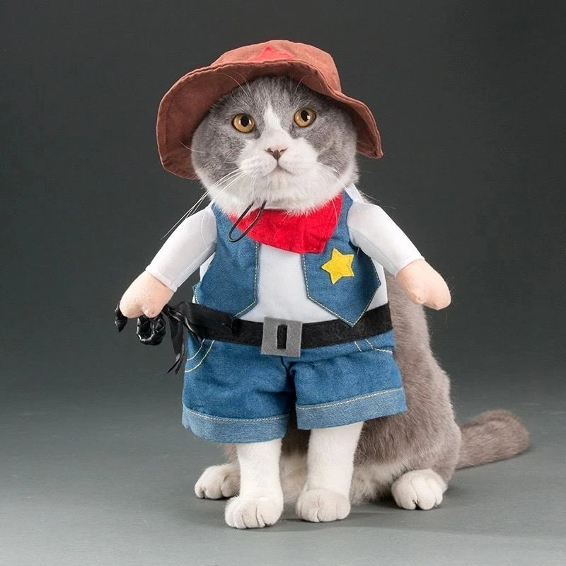 Jumpsuit Costume – Soft Cat & Small Dog