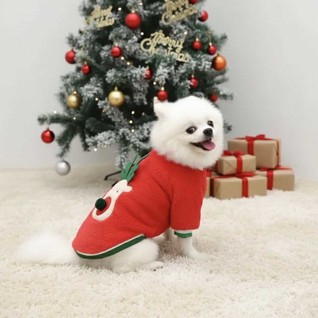 Warm & Cute Winter Dog Vest